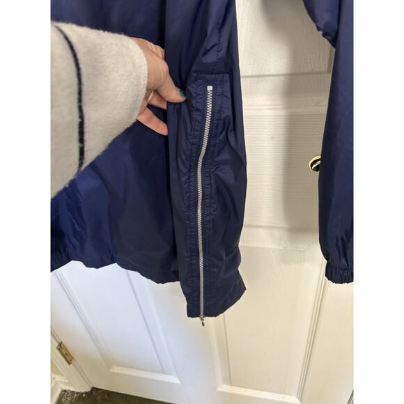 VTG 90s Adidas Pullover Track Jacket Windbreaker Size XL Gorpcore Navy Outdoors - Picture 5 of 5